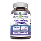 Magnesio Glicinato 500 mg Amazing Nutrition 120 Cápsulas Vegetales