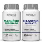 Magnesio L Treonato Magnesio Quelato 500Mg 240cápsulas Metabolic Farma