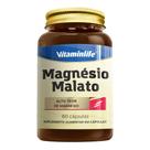 Magnésio Malato 60 Cápsulas - Vitaminlife