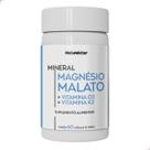 Magnésio Malato Vitaminas D3 K2 Suplemento Alimentar Natural 60 Cápsulas 100 Puro Concentrado