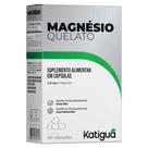 Magnésio Quelato 210mg Katiguá 60 cápsulas