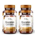 Magnésio Quelato 420mg 60 Cápsulas Alta Absorção e Bem-Estar Diário - 4 Potes