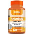Magnésio quelato alto teor de magnésio 60 cápsulas - duom