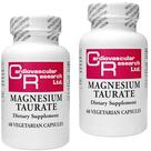 Magnésio Taurato para Saúde Cardiovascular - 125 mg de Magnésio Elementar - 120 Cápsulas (60 x 2)
