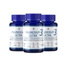 Magnesium 3 Ultra (3 Frascos) Dimalato, Taurato, Quelado