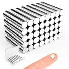 Magnet Caturledas, pacote 400, 6 x 3 mm, pequeno, redondo, neodímio, prata Magnet Caturledas, pacote 400, 6 x 3 mm, pequeno, redondo, neodímio, prata