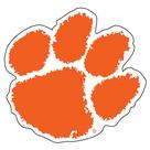 Magnet Craftique Clemson Tigers Paw para carro ou geladeira
