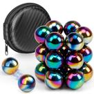 Magnetic Ball Fidget Toy Dilabnba Rainbow Hematite 22 unidades