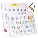 Magnetic Letter Board Gamenote 2 em 1 Tracing Alphabet Tracing