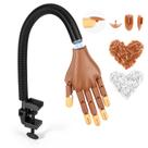 Magnetic Practice Hand Adonafy para unhas de acrílico com 200 pontas Magnetic Practice Hand Adonafy para unhas de acrílico com 200 pontas
