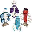 Magnetic Rockets Toy Gifts2U para crianças de 3 a 6 anos com caixa de armazenamento