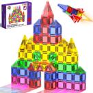 Magneverse Mini Baldosas Magnéticas 75 PCS Juguete STEM para Viajes