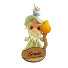 Mago Merlin - Saúde e Vitalidade em Biscuit com Luz LED