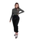 Maia Blusa Manga Longa Decote Costas Com Amarração Em Ribana Cirrê Verde Maia Blusa Manga Longa Decote Costas Com Amarração Em Ribana Cirrê Verde