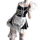 Maid Outfit Mzenuop Halloween Cosplay Sweet Classic Apron