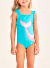 Maiô Alça Pingo de Alegria 11260P Infantil Estampado Microfibra T. 04/10