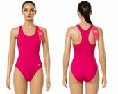 Maio Alto Giro Feminino M para Natação Hidroginástica e Competição em Piscina