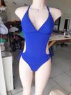 Maiô azul cavado