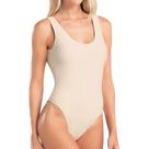Maiô Beachwear She Forrado Sem Bojo Canelado Alça Larga
