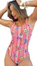 Maio body estampado sol e agua com detalhe nas costas
