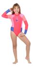Maiô body kids sofia electra proteçao uv siri kids tamanho:8