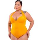 Maio body Plus size meia taça com bojo alça reforçada 48/52