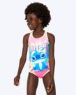 Maiô com Proteção Solar Infantil Feminino Stitch Puket 110401311