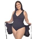 Maio Conforto e Saída Preto - M ao Plus Size 56