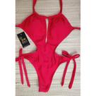 Maiô de banho Fio Dental com busto decotado BM BEACH
