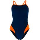Maiô de Natação Phelps Splice Costas Aberta Training Open Back Marinho/Laranja (26 a 34US) Maiô de Natação Phelps Splice Costas Aberta Training Open Back Marinho/Laranja (26 a 34US)