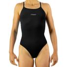 Maiô de Natação Triway Sports Comfort Alça Fina Preto -