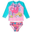 Maiô e Conjunto de Praia Infantil pra Babê Fps Uv50+ Proteção Solar Tip top Baby Natação Menina Bk61