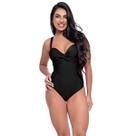 Maiô Feminino Com Bojo Transpassado Modela Cintura e Busto