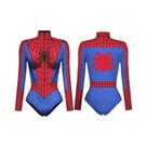 Maiô Feminino De Uma Peça Cosplay Homem-Aranha Fantasia Macacão Roupa De Banho