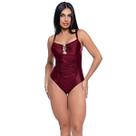 Maiô Feminino Liso Com Metal Recorte Franzido Bojo e Forro Maiô Feminino Liso Com Metal Recorte Franzido Bojo e Forro