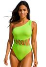 Maiô Feminino Lurex Com Bojo Ombro Único Recortes Trançados Maiô Feminino Lurex Com Bojo Ombro Único Recortes Trançados