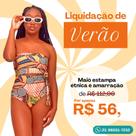 Maiô Feminino Moda Praia sem alça Com Laçarote Uv