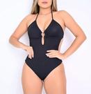 Maiô Feminino Modelo Liso Body de Praia