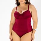 Maiô Feminino Plus Size, Com Bojo, Modelador, Até 54