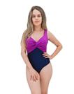 Maiô feminino plus size com bojo recorte estampado P ao 52 Maiô feminino plus size com bojo recorte estampado P ao 52
