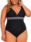 Maiô Feminino Plus Size Preto Sem Bojo LYCRA Xtra Life Proteção UV FPU 50+