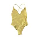 Maiô Feminino Sexy Acolchoado De Uma Peça, Cor Sólida, Roupa De Praia Monokini Para O Verão Maiô Feminino Sexy Acolchoado De Uma Peça, Cor Sólida, Roupa De Praia Monokini Para O Verão
