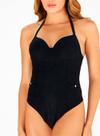 Maiô Fio Dental Banho de Mar 623.519 Feminino Zero Barriga Com Bojo Microfibra T. 44/48