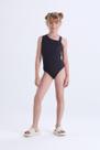 Maiô Infantil Alças Assimétricas Liso