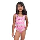Maiô Infantil Com Babadinho Estampado Amarração nas Costas