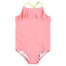Maiô Infantil com Proteção UV Rosa Neon Liso Quimby