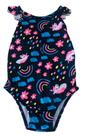 Maiô Infantil Estampado Proteção Uv50+ Praia Costão