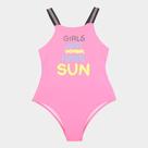 Maiô Infantil Marlan Neon e Foil Com Proteção UV50+