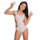 Maiô Infantil Proteção UPF50+ Manu - Rainbow Dots