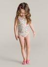 Maiô Infantil UV Hora do Mergulho Floral- Brandili